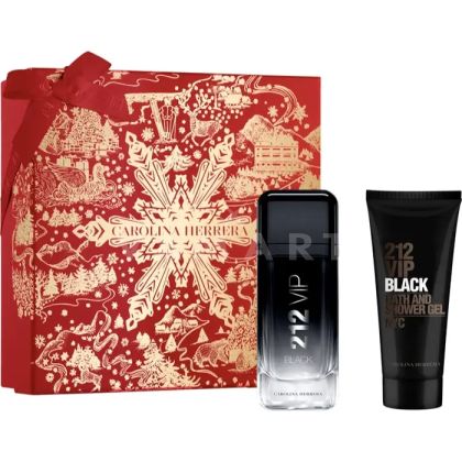 Carolina Herrera 212 VIP Black Eau de Parfum 100ml + Shower gel 100 ml