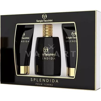Sergio Tacchini Splendida Eau de Toilette 100ml + Body Lotion 100ml + Shower Gel 100ml дамски комплект