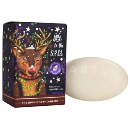 The English Soap Company Christmas Reindeer Soaps Луксозен растителен коледен сапун Коледно еленче 100g
