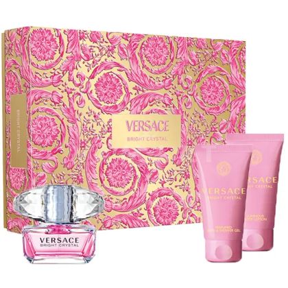 Versace Bright Crystal Eau de Toilette 50 ml + Body Lotion 50ml + Shower Gel 50ml дамски комплект