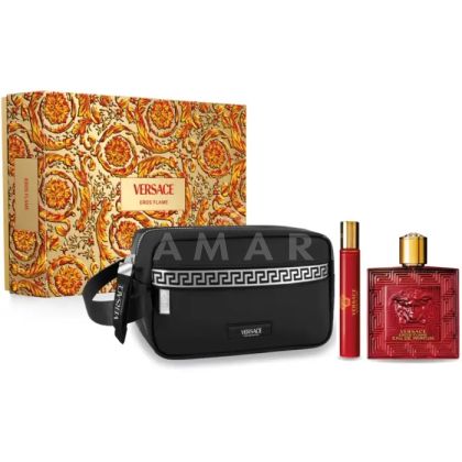 Versace Eros Flame Eau de Parfum 100ml + Eau de Parfum 10ml + Несесер мъжки комплект