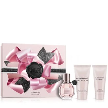 Viktor & Rolf Flowerbomb Eau De Parfum 30ml + Body Lotion 50ml + Body Cream 40ml дамски комплект