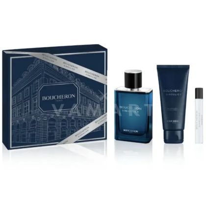 Boucheron Singulier Eau de Parfum 100ml + Eau de Parfum 7.5ml + Shower gel 100ml мъжки комплект