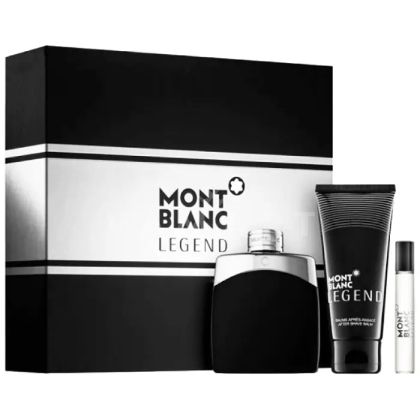 MontBlanc Legend Eau de Toilette 100ml + Eau de Toilette 7.5ml + Shower gel 100ml мъжки комплект
