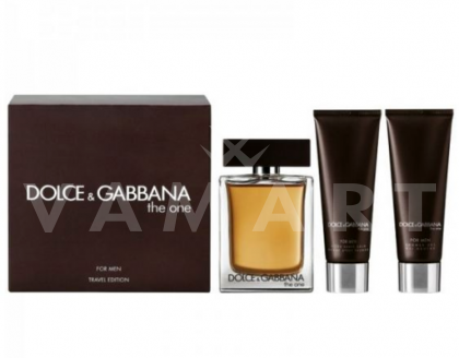 Dolce & Gabbana The One for Men Eau de Toilette 100ml + Shower Gel 50ml + After Shave Balm 50ml мъжки комплект