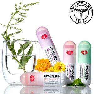 Lip Smacker Kiss Therapy Grapefruit Hight Protection SPF30 Lip Balm Балсам за устни с кокос и масло от жожоба