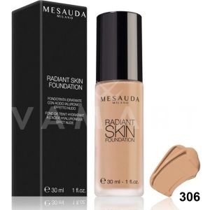 Mesauda Milano Radiant Skin Foundation Фон дьо тен с хиалуронова киселина 306 Amber