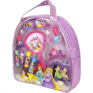 Markwins Disney Princess Beauty Bag Раница за красота Детски козметичен комплект с гримове