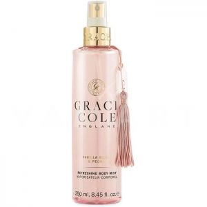 Grace Cole England Vanilla Blush &amp; Peony Refreshing Body Mist 250ml Освежаващ спрей за тяло