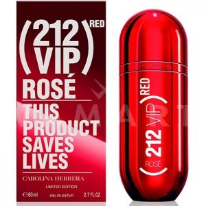 Carolina Herrera 212 VIP Rose Red Eau de Parfum 80ml дамски без опаковка
