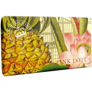 The English Soap Company Kew Royal Botanic Gardens Pineapple and Pink Lotus Луксозен сапун 240g