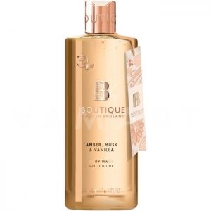 Boutique England Amber, Musk & Vanilla Body Wash 500ml Душ гел