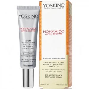 Yoskine Hokkaido Japan-Enzyme Eye and Mouth Area Enzymatic Cream Ензимен крем за около очи и уста против бръчки 15ml