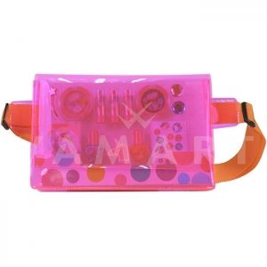 Markwins Pop Makeup Belt Neon Pink Детски Комплект с грим и чанта