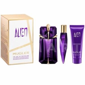 Thierry Mugler Alien Eau de Parfum 60ml + Body Lotion 50ml + Eau de Parfum 10ml дамски комплект