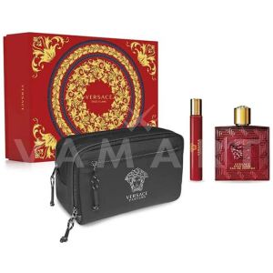 Versace Eros Flame Eau de Parfum 100ml + Eau de Parfum 10ml + bag