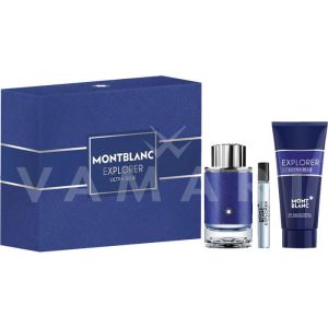 Mont Blanc Explorer Ultra Blue Eau de Parfum 100ml + Eau de Parfum 7.5ml + Shower gel 100ml мъжки комплект