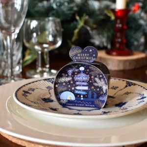 The English Soap Company Christmas North Pole Heart Soaps Луксозни растителени коледни сапуни Северен полюс 3 x 20g