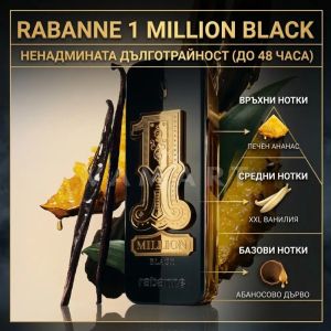 Rabanne 1 Million Black Eau de Parfum 30ml мъжки парфюм