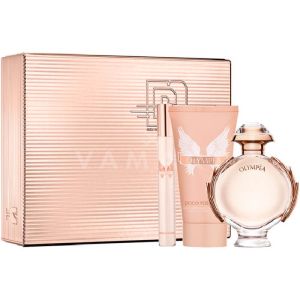 Rabanne Olympea Eau de Parfum 50ml + Body Lotion 100ml + Eau de Parfum 10ml дамски комплект